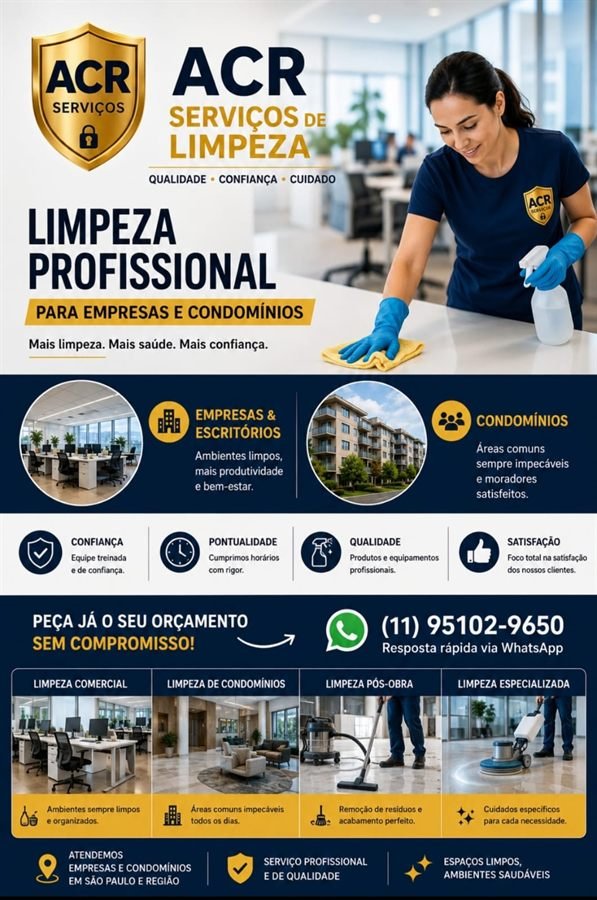 Serviço realizado pela ACR